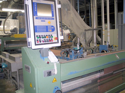 CAVITEC Powder Coating Machine, 2002 yr, 3 meter, consisting of: